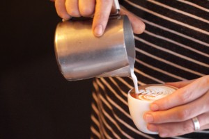 hacer arte latte