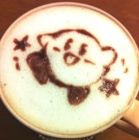 cafe etching