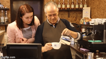 Cómo nace el arte latte
