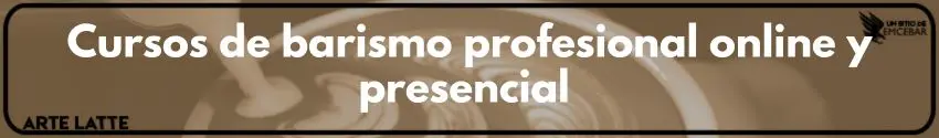 Cursos de barismo profesional online y presencial