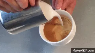corazon arte latte